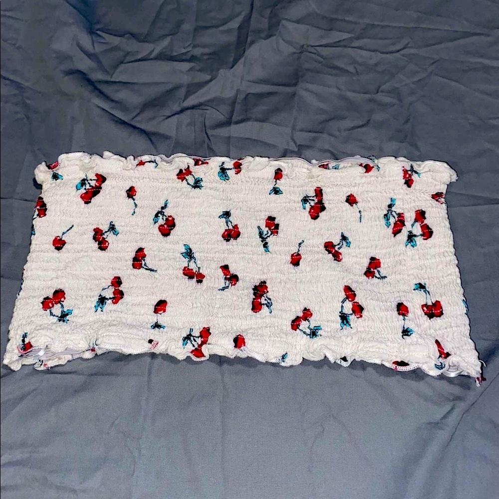 Cherry tube top